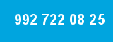 992 722 08 25 992 722 08 25